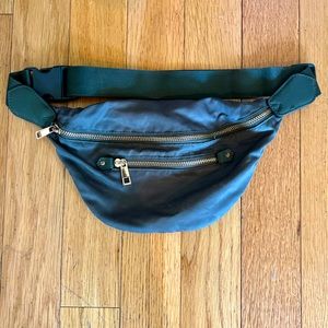Olive Green Fanny Pack / Crossbody Bag